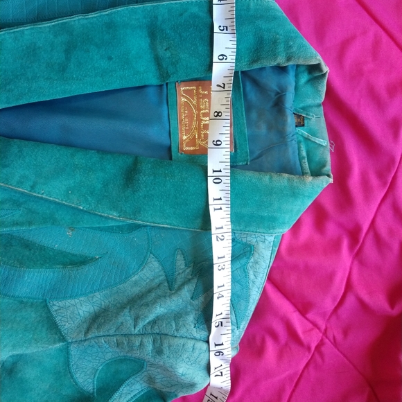 Boar Suede Leather Jacket - Picture 15 of 16